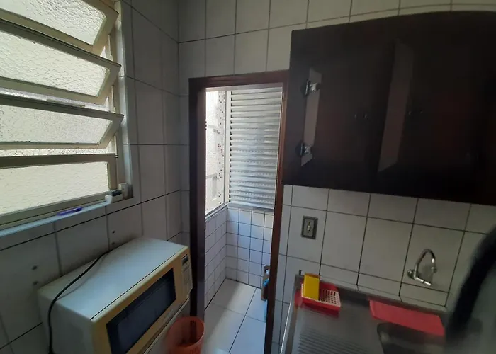 Apartamento Mobiliado No Canto Do Forte - Praia Grande - Sp Ferias, Temporada, Feriados